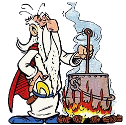 Друид из Asterix`a